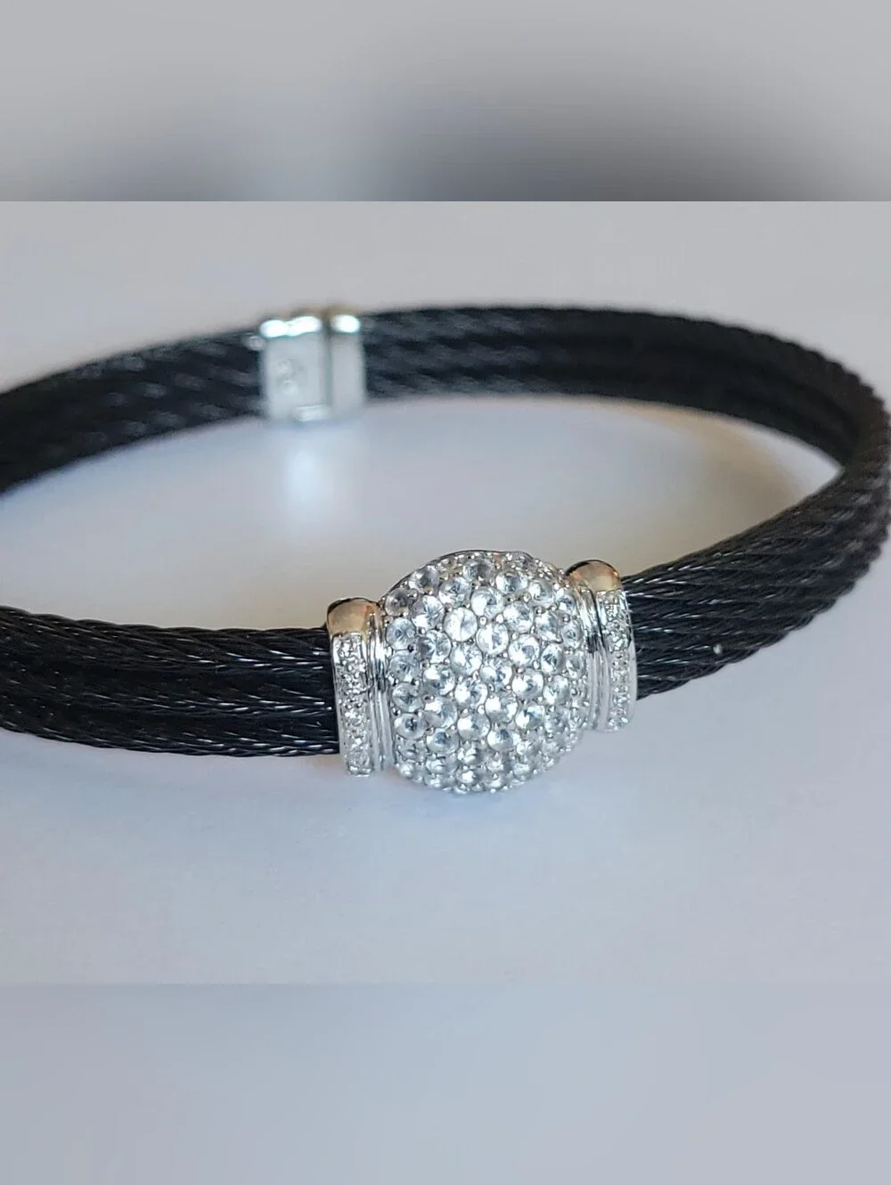 Gorgeous ALOR /Charriol Bracelet- 18k (750) Gold & SS - Picture 15 of 15